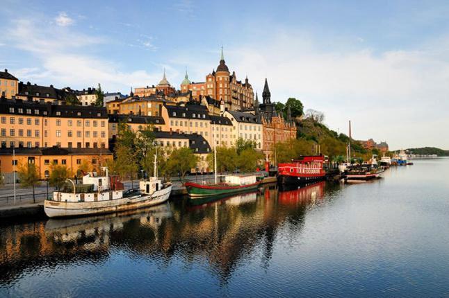 Stockholm Checkin Apartment Alvik Værelse billede