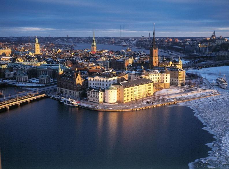 Stockholm Checkin Apartment Alvik Værelse billede